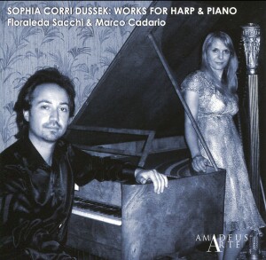 Sophia Corri Dussek - Works for Harp and Fortepiano-Piano  