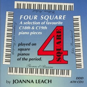 Joanna Leach - Four Square- A selection of favourite C18th and C19th piano pieces-Klavír-Význační umělci  