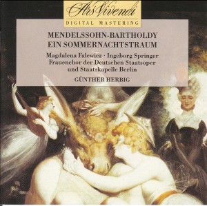 F. Mendelssohn-Bartholdy - Ein Sommernachtstraum Op. 61-Voices and Orchestra-Vocal Collection  