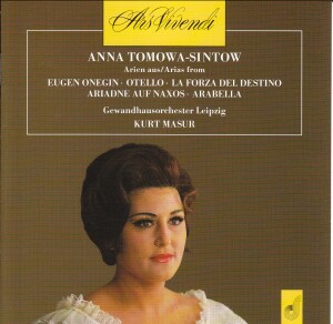 Arias from Eugene Onegin, Otello, La Forza Del Destino, Ariadne Auf Naxos, Arabella - Anna Tomowa-Sintow-Oper-Vocal Collection  