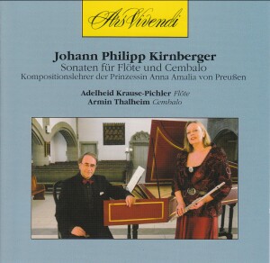 J.P. Kirnberger - Sonaten für Flöte und Cembalo (Sonatas for Flute and harpsichord)-Flute  