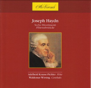 Joseph Haydn: Sechs Divertimenti Flötenuhrstücke-Harpsichord  