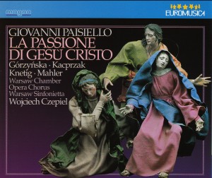 Giovanni Paisiello - La Passione di Gesu Cristo-Voices  