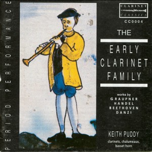 The Early Clarinet Family-Music for Clarinet  