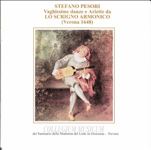 Stefano Pesori - Vaghissime danze e Ariette da - LO SCRIGNO ARMONICO-Viola and Piano-Baroque  