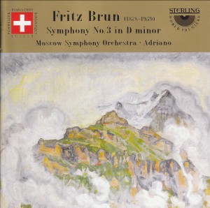 Fritz Brun - Symphony no 3. Moscow Symphony Orchestra, Adriano, conductor-Orchestr-World Premiere Recording  