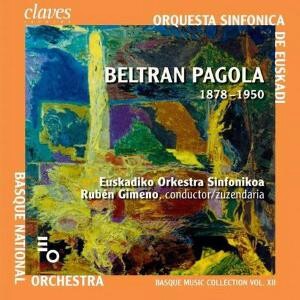 Basque Music Collection Vol. XII - B. Pagola - Basque National Orchestra - Gimeno-Orchestra-Orchestral Works  