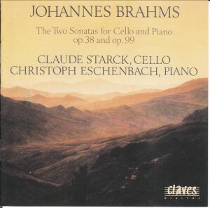 Brahms - Sonatas for Cello and Piano - Claude Starck - Christoph Eschenbach-Piano and Cello-Chamber Music  