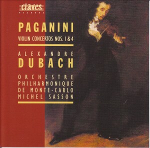 Paganini - Violin Concertos Nos.4 & 1 - Dubach - Monte Carlo - Sasson -Orchester  
