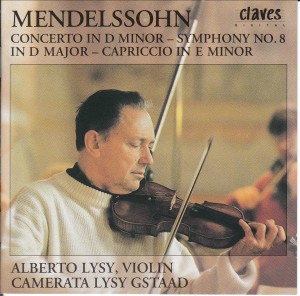 F. Mendelssohn - Alberto Lysy - Camerata Lysy Gstaad-Violin-Instrumental  