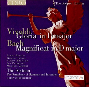 Vivald: Gloria in D major / Bach: Magnificat in D major - The Sixteen - H. Christophers -Viola and Piano-Baroque  