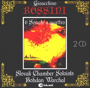 ROSSINI - 6 SONATE A QUATTRO-Viola and Piano  