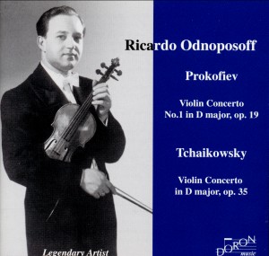  Tchaikovsky, Prokofiev -  Ricardo Odnoposoff - Violin Concerto-Violin-Great Performers  