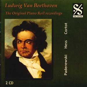 L. van Beethoven - The Original Piano Roll Recordings-Piano  