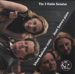 Brahms - The 3 violin sonatas. S.Badivuku, violin - J.Somero, piano -Violin  