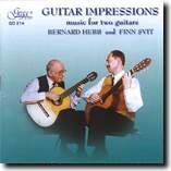 GUITAR IMPRESSIONS - Bernard Hebb, guitar, Finn Svit, guitar-Guitar Music-Instrumental  
