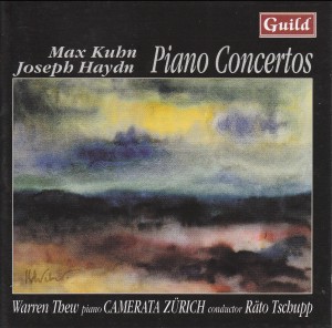 Piano Concertos by Joseph Haydn and Max Kuhn - Waren Thew, piano-Klavír-Chamber Music  