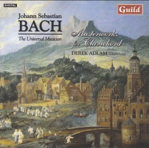 J. S. Bach - The Universal Musician Masterworks for Clavichord - Derek Adlam-Keyboard-Baroque  