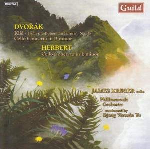 Music by Antonín Dvorák and Victor Herbert - Philharmonia Orchestra conducted by Djong Victorin Yu, J. Kreger, cello-Cello  