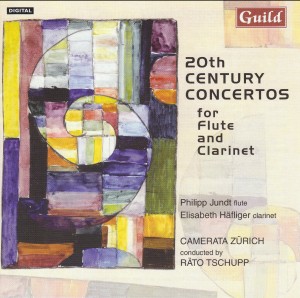 20th Century Concertos for Flute and Clarinet - Camerata Zürich conducted by R. Tschupp-Flute  