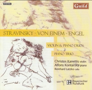 Stravinsky -Von Einem - Engel - Violin and Piano Duos / Piano Trio-Violin  