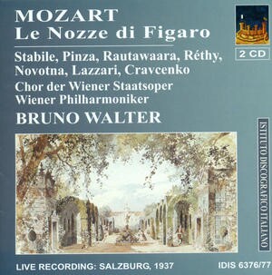 Bruno Walter Conducts Mozart - Le Nozze di Figaro-Voices and Orchestra-Vocal and Opera Collection  