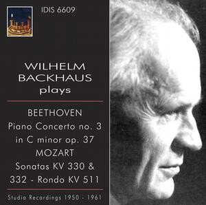 Wilhelm Backhaus Plays Beethoven - Piano Concerto No.3, Mozart - Sonatas-Klavír  