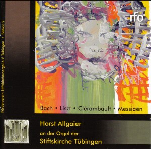 ORGELMUSIK AUS DER STIFTSKIRCHE TÜBINGEN - Horst Allgaier-Organ-Organ Collection  