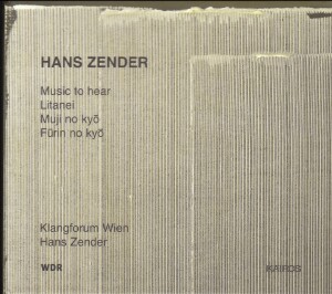 Hans Zender - Music to hear-Chamber Ensemble  