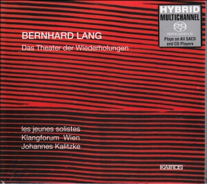 Bernhard Lang - Das Theater der Wiederholungen-Voices and Orchestra-Vocal and Opera Collection  