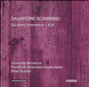 Salvatore Sciarrino - Sui poemi concentrici-Chamber Ensemble-Chamber Music  