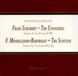 F. Schubert - The Unfinished / F. Mendelssohn-Bartholdy  - The Scottish-Orchestre-The Great Composers  