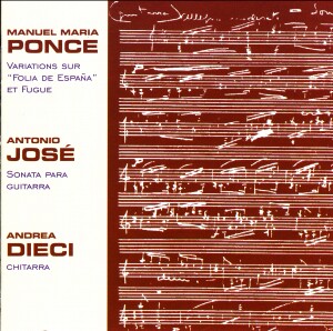 M.M. PONCE - A. JOSÉ - Andrea Dieci, guitar-Guitar-Instrumental  