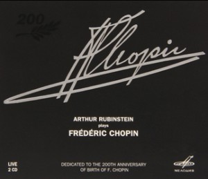 Arthur Rubinstein (piano) Plays Frederic Chopin (Live)-Piano-Instrumental  