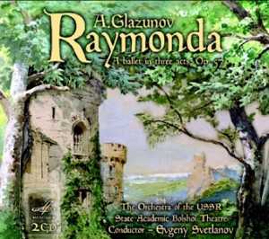 A. Glazunov - Raymonda, Op. 57, Ballet in 3 acts - Orchestra of USSR State Academic Bolshoi Theatre - E. Svetlanov-Orchestra-Ballet Music  