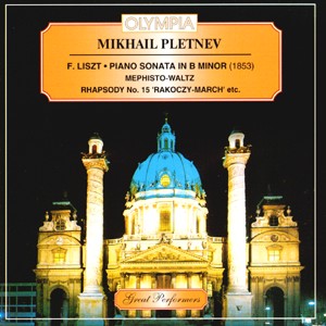 M. PLETNEV - Liszt - Piano Sonata in B Minor, Mephisto-Waltz, Rhapsody No. 15-Piano-Great Performers  