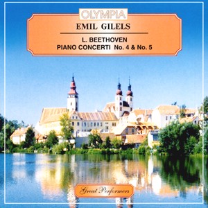 E. GILELS - Beethoven - Piano Concertos No. 4 and No. 5-Piano-Great Performers  