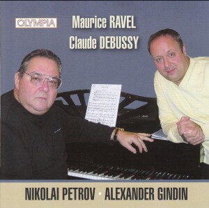 Nikolai Petrov, Alexander Gindin - pianos -  M. Ravel,  C. Debussy-Klavír-Význační umělci  