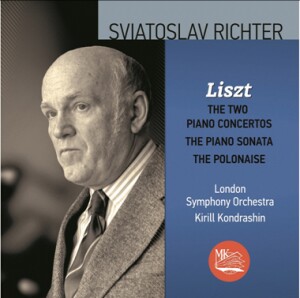 Sviatoslav Richter (piano) and  London Symphony Orchestra - K. Kondrashin:  Franz Liszt - Piano Concertos Nos. 1 & 2, Sonata, Polonaise-Piano and Orchestra-Piano Concerto  