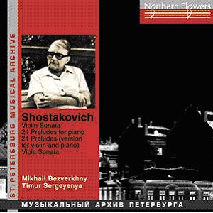 Shostakovich - Violin Sonata, 24 Preludes for piano-Klavír  