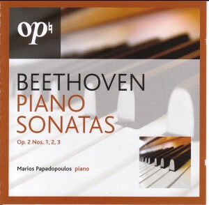Beethoven Piano Sonatas Sonatas Op 2, Nos 1, 2, 3: M. Papadopoulos-Piano-Instrumental  