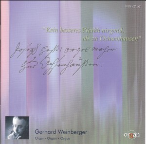 Gabler-Organ Ochsenhausen - Gerhard Wenberger-Organ-Organ Collection  