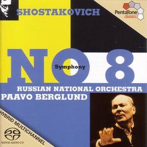 D.D. Shostakovich - Symphony No.8, Op.65: Russian National Orchestra - P. Berglund-Orchestra-Orchestral Works  