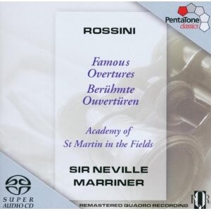 G. Rossini - Famous Overtures: Academy of St. Martin in the Fields - N. Marriner-Orchester-Orchestral Works  