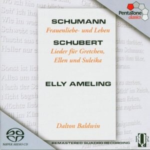 Schubert - Lieder for Gretchen, Ellen & Suleika / Schumann - Frauenliebe und -leben, Op. 42-Vocal and Piano-Vocal Collection  