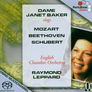 Dame Janet Baker sings Mozart, Beethoven and Schubert-Vocal and Piano  