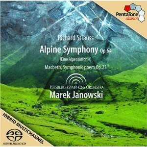 R. Strauss - Macbeth, Op.23, Alpensymphonie, Op.64- Pittsburgh Symphony Orchestra - M. Janowski-Orchester-Orchestral Works  