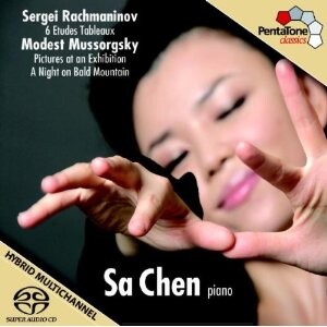 S. Rachmaninov - 6 Etude Tableau, M.  Mussorgsky - A Night on Bald Mountain, Pictures at an Exhibition - Sa Chen, piano-Piano-Instrumental  