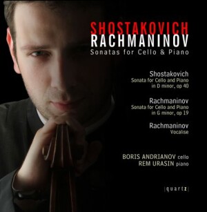 SHOSTAKOVICH & RACHMANINOV CELLO SONATAS - Boris Andrianov, cello - Rem Urasin, piano-Piano and Cello-Instrumental  