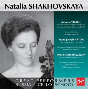 Natalia Shakhovskaya Plays Cello Works by Vivaldi, Haydn and Tchaikovsky-Cello and Orchestra-Russian Cello School  